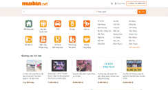 Desktop Screenshot of muaban.net