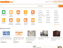 Tablet Screenshot of muaban.net